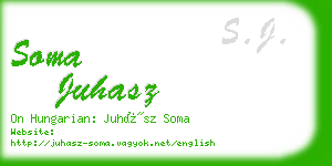 soma juhasz business card